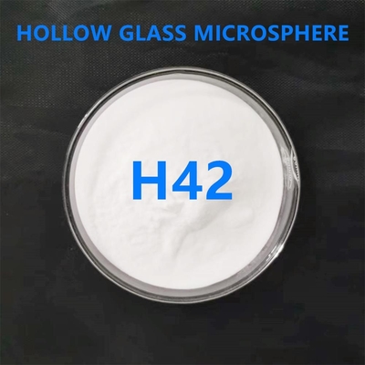 Bulle de microsphères en verre creuses de la minute 92% H42 pour la boue de cimentation de gisement de pétrole