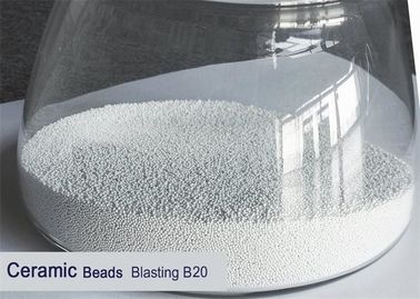 B20 Ceramicbeads dans les barils 25kgs pour le traitement préparatoire de soufflage de galvanoplastie de peinture