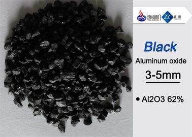 0 - 1mm/trottoir noir industriel de l'alumine Al2O3 62% Min. Anti Skid de 5 - de 8mm