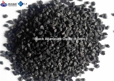 1 - 3 millimètres /3 - l'abrasif noir d'oxyde d'aluminium de 5mm a fondu d'anti granulats de glissement d'alumine