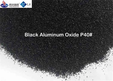 Finition noire synthétique d'oxyde d'aluminium P40/P60/P80/P120 pour faire des ceintures de sable