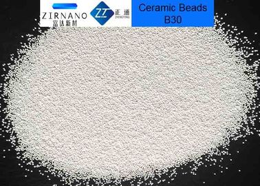 Matériel de soufflage 62% ZrO2 B30 de basse perle de panne pour le nettoyage de surface métallique