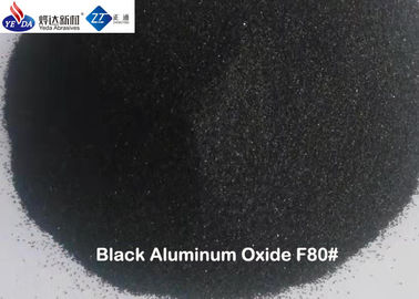 La poudre modérée d'émeris de dureté, noircissent le sable fondu F12 - F240 d'émeris d'alumine pour le polonais/rectifiant