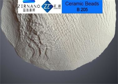 Médias de soufflage B205 de zircone en céramique pas ferreuse de perles pour la finition de la surface métallique 3C