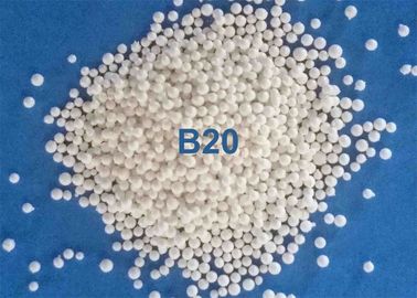 Médias de soufflage en céramique ZrO2 60 - 66% B20, B60, B120, matériel de haute zircone de dureté de traitement préparatoire de la surface B205