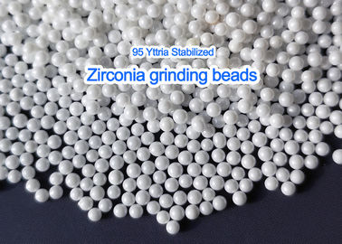 Perles de meulage de meulage de zircone de médias de zircone stabilisées par yttrium pour le meulage de grande viscosité de boue