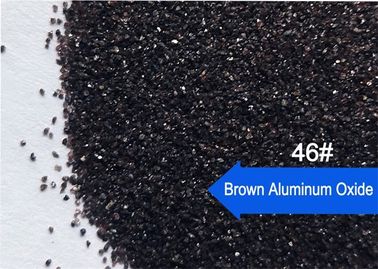 Médias de soufflage d'oxyde d'aluminium d'Al2O3 95% Brown sablant les médias abrasifs 46# FEPA