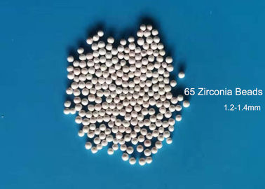 Perles de meulage de silicate de zirconium de médias de bonne à l'impact zircone de résistance pour la couche de peinture