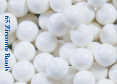 Perles de la zircone ZrO2 de 65% fraisant des perles de silicate de zirconium de médias pour le dioxyde de titane, encre, peinture