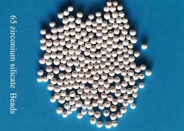 Perles de la zircone ZrO2 de 65% fraisant des perles de silicate de zirconium de médias pour le dioxyde de titane, encre, peinture