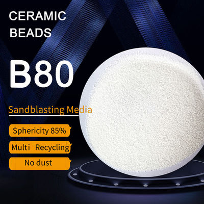 Perles B80 en céramique soufflant des médias certificat d'origine de 0.125-0.212 millimètre disponible