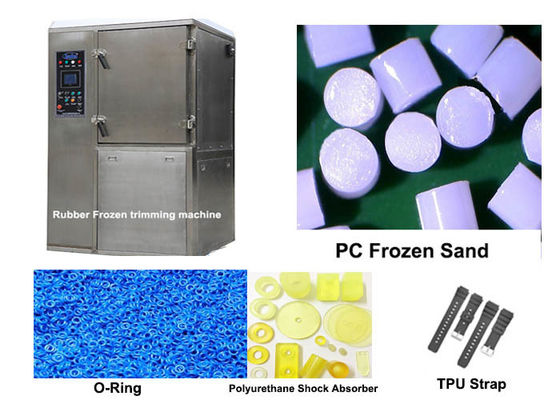 Sable congelé de ébarbage cryogénique de PC de polycarbonate pour l'électronique et l'ébavurage coulé sous pression