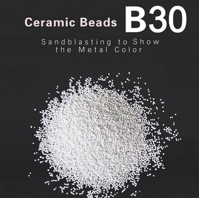 Finissage extérieur de soufflage de soufflage de sable des médias B30 de perle en céramique protégée de la poussière