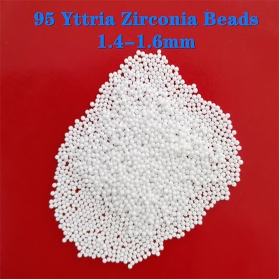 95 médias de meulage en céramique de boules de Yttria ont stabilisé la zircone 1,2 - 1.4mm