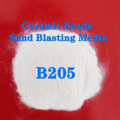 Médias de soufflage de la perle B205 en céramique pour le polonais de nettoyage de sable