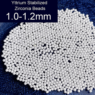 L'yttrium a stabilisé les médias 1.2mm de perles de zircone pour le meulage de pesticides d'adhésifs