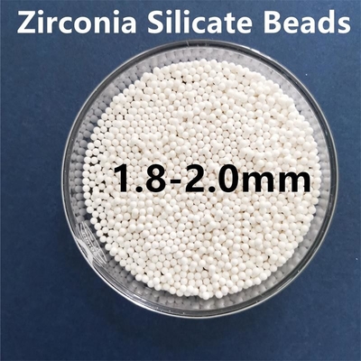 95 Perles de zirconium stabilisées à l'yttrium de 1,6 à 1,8 mm