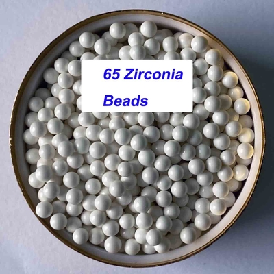 Le silicate perle 65 médias de meulage de zircone 1,2 - 1.4mm 1,4 - 1.6mm pour la couche de peinture