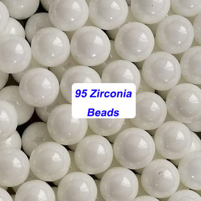 Taille des particules 0,1-50 mm Circonia Moulinage avec une vraie densité de 6,05 kg/dm3
