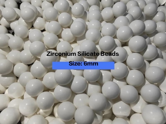 65 Perles de silicate de zirconium de 1,6 à 1,8 mm