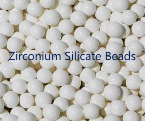 Densité des perles de silicate de zirconium de meulage des médias de forme sphérique pour le moulin de meulage vertical