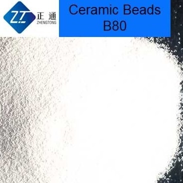 Aucun sable de soufflage en céramique de zirconium de médias de zircone de silicose B80/B100