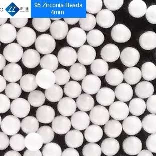 Médias de fraisage de basse d'abrasion zircone de taux, perles magnétiques d'oxyde de zirconium de matériaux 