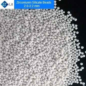 Hautes perles de silicate de zirconium de résistance à l'usure pour l'encre 65 perles de zircone