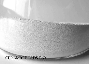 La haute zircone de dureté perle les médias de soufflage en céramique B60 pour le nettoyage de tuyaux en métal