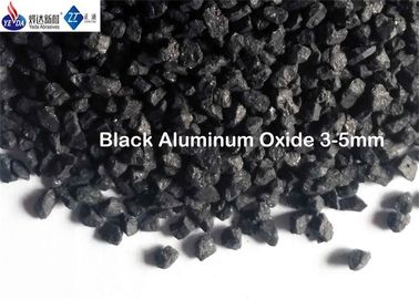1 - 3 millimètres /3 - l'abrasif noir d'oxyde d'aluminium de 5mm a fondu d'anti granulats de glissement d'alumine