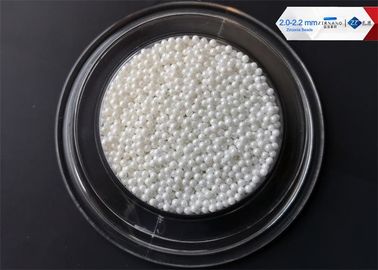 2.0 - 2.2mm/boules d'oxyde de zirconium de 2,2 - de 2.4mm, perles d'agglomération de zircone de sphère