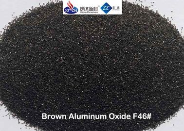 Dureté F46 élevée abrasive recyclable d'oxyde d'aluminium de corindon artificiel pour le nettoyage extérieur