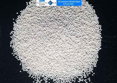 Perles de silicate de zirconium de dur 0,6 - 0,8 millimètres pour la bonne fluidité de colorant/colorant