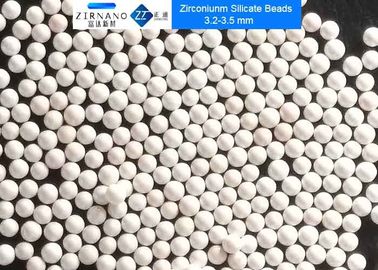 2.2 - 2.5mm 65 boules d'oxyde de zirconium, médias de fraisage de zircone de 0,6 - de 0.8mm