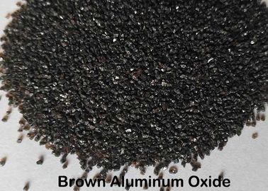 Oxyde d'aluminium de poussière abrasive résistante à l'usure, anti matériaux de dérapage de corindon de sable de médias artificiels de souffle