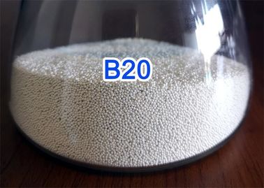 Perles B20-B505 en céramique soufflant des médias pour le traitement de surface métallique