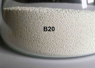 Sable de soufflage de zircone de médias de perle en céramique de μM de B60 125-250 pour la finition extérieure en acier inoxydable