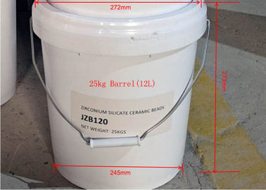 perle B120/B60 en céramique médias de 700HV de soufflage en céramique soufflant pour l'acier inoxydable
