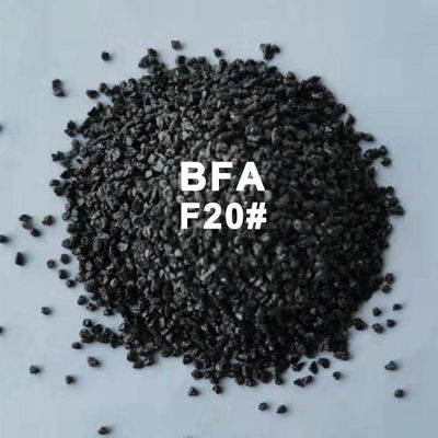 Médias de soufflage angulaires de l'oxyde d'aluminium Al2O3 de F20 95%