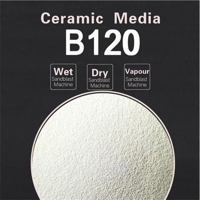 Perle en céramique de ZrO2 60-65% soufflant des médias de soufflage en céramique de B120 B150 B170