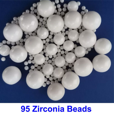 95 médias de meulage 1.8-2.0mm de zircone stabilisés par yttrium pour la peinture, dispersion d'encre