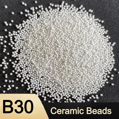 Perle en céramique de ZrO2 60% soufflant B30 pour les produits 3C sablant Deblur