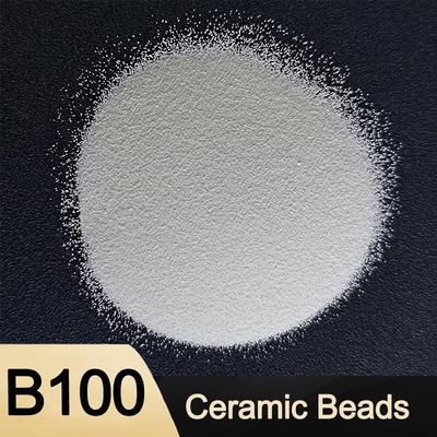 Perles en céramique des médias B100 soufflant 700HV pour le traitement préparatoire de souffle en métal