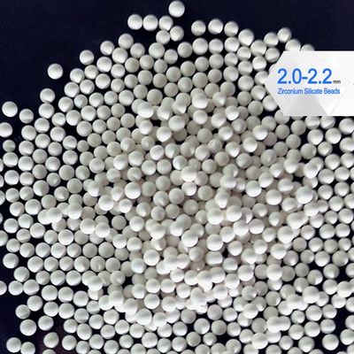 0.6mm -10mm Zirconia Grinding Media Zirconium silicate beads For Coating / Painting / Ink