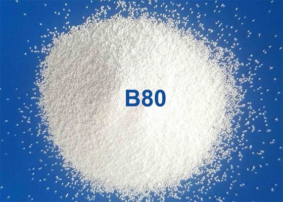 White Ceramic Shot Peening Media , Zirconia Shot Blast Media Z100-Z850 For Aviation Industry