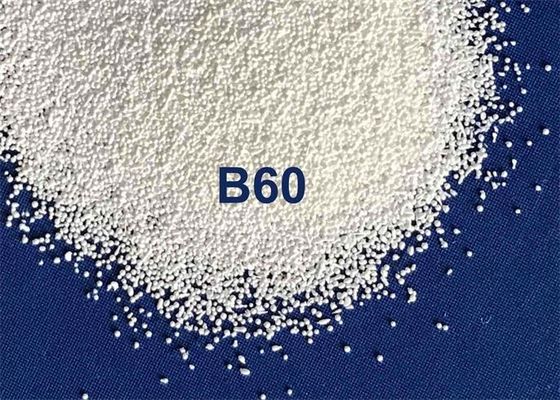 62% ZrO2 Bead Blasting Material Zirconia Balls B60 B170 B205 B400 For Nice Shiny Smooth Finish