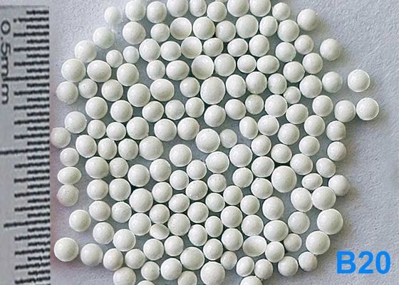 60HRC Ceramic Polishing Media B120 63 - 125μM Zirconia Sand For Golf Clubs