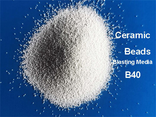Mold Cleaning Micro Spheres B40 425μM 700HV Ceramic Bead Blasting Media