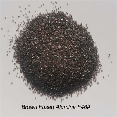 9 Mohs Angular F80# Aluminium Oxide Blasting Media