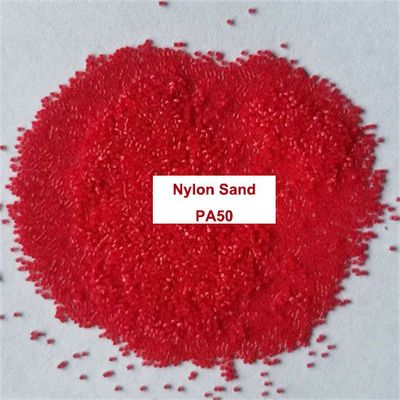 PA30 Nylon Plastic Media Blasting Sand Polyamide For Injection Parts Deburring